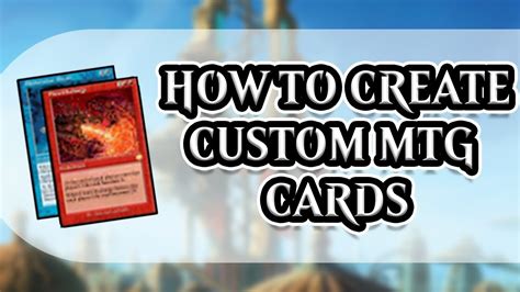 The Art of Magic: Designing Visually Stunning Cards with an Online Editor